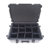 SINORA Koffer Trolley 08154-31 mit Klett-Trennwand Einsatz universal