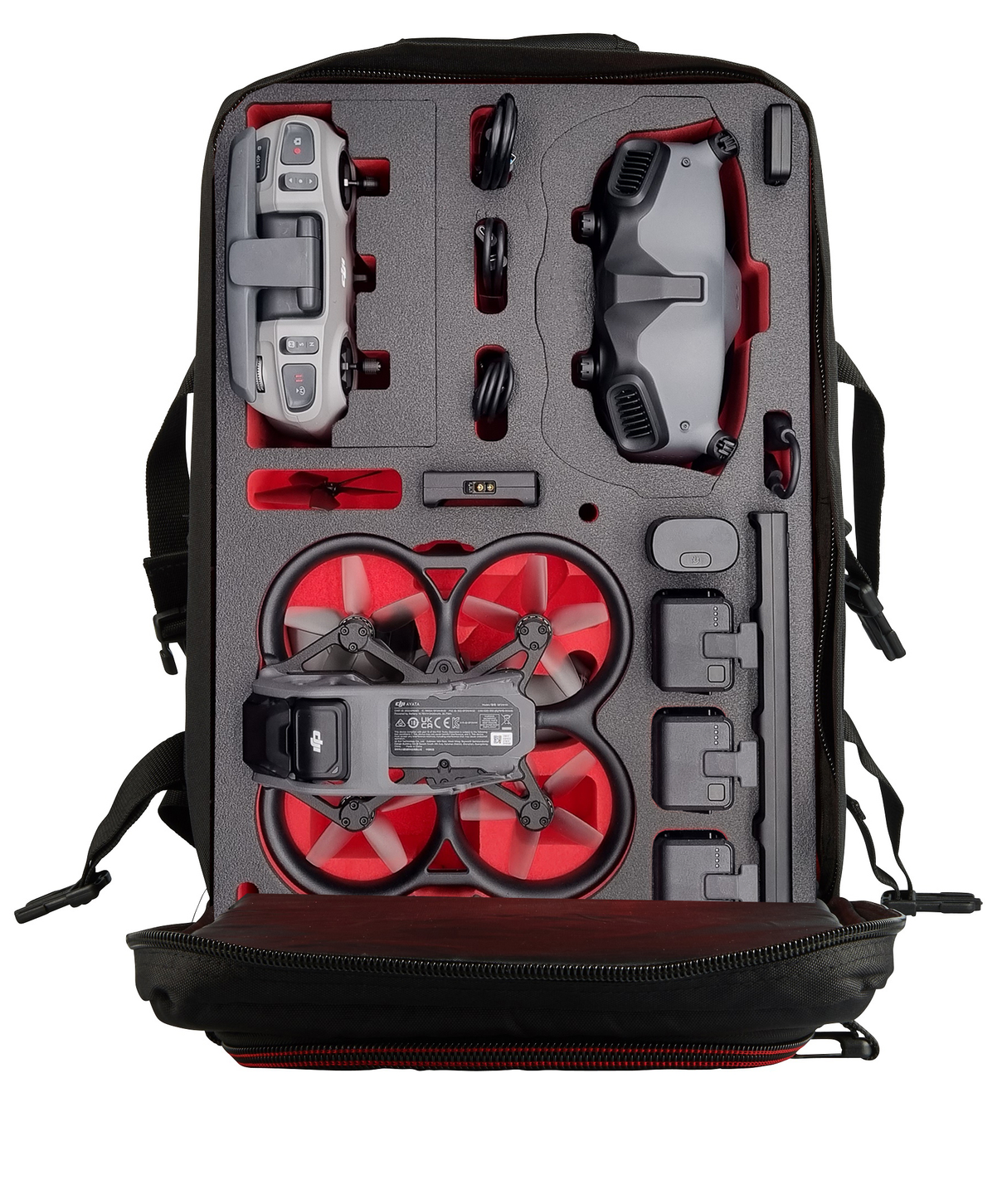 MC-CASES® Rucksack für DJI Avata Combo - Fly More Set
