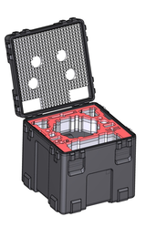 MC-CASES® Profi Koffer für DJI Matrice 600 Pro inklusive Batterie Transportkoffer