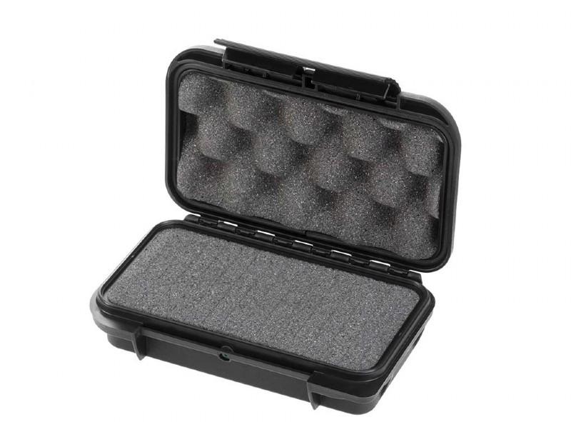 MC-CASES® Gripbox 001 - Wasser- und staubdichte Box in Schwarz