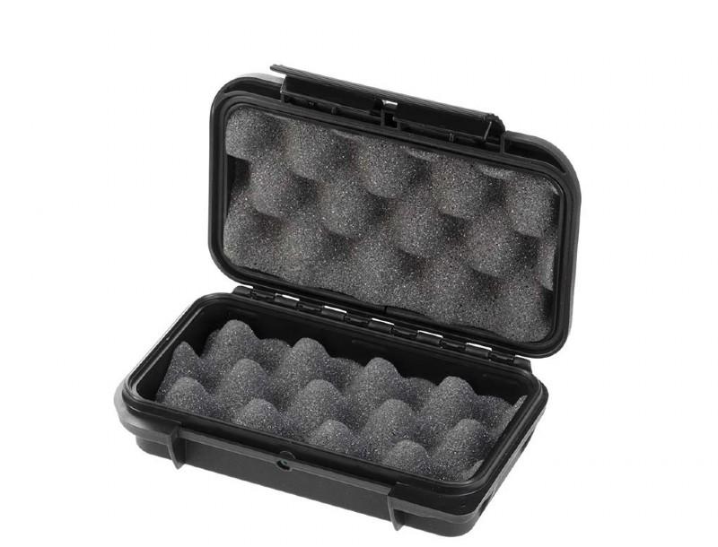MC-CASES® Gripbox 001 - Wasser- und staubdichte Box in Schwarz