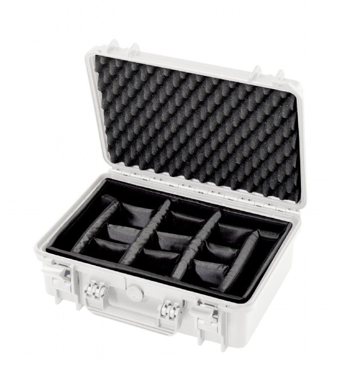 MC-CASES® MAX430 505 CAM Einlage aus Schaumstoff mit Klett - Speziell für Fotografen Kamera Zubehör