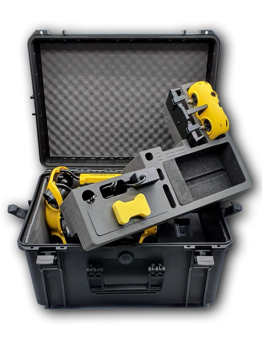 MC-CASES® Profi Transportkoffer Trolley für Chasing Innovation M2 ROV Unterwasserdrohne