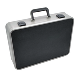MC-CASES® Uhrenkoffer Transportkoffer für bis zu 14 Uhren - Luxury Line - Aluminium Koffer handgemacht