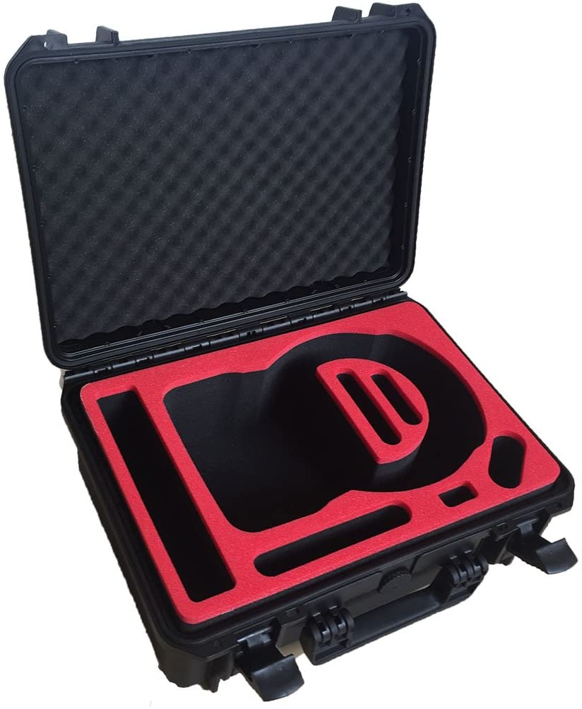 MC-CASES® Transportkoffer für DJI Goggles auch Racing Edition mit Platz für viel Zubehör- Passt zusammengesetzt von MC-CASES Outdoor Koffer - IP67 Wasserdicht