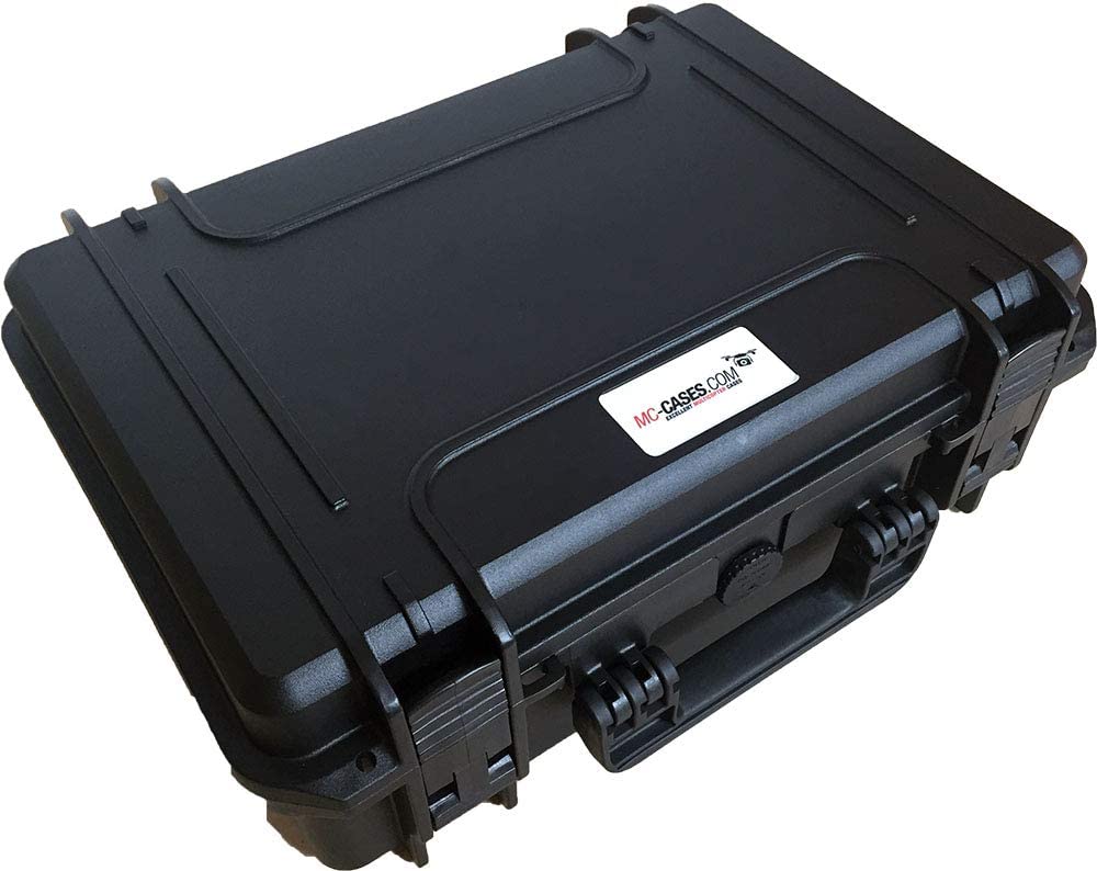 MC-CASES® Professioneller Pistolenkoffer für bis zu 5 Pistolen und 9 Magazine