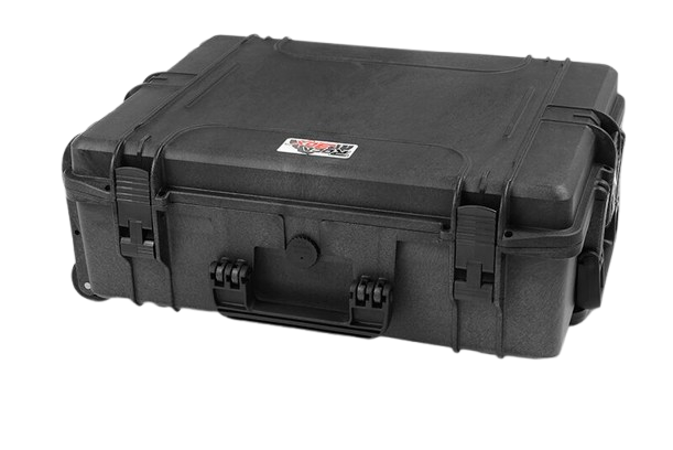 Rocabox Universalkoffer Trolley RC Hobby IP67 Schwarz inkl. Würfelschaum-Inlay 59,4 x 47,3 x 21,5cm