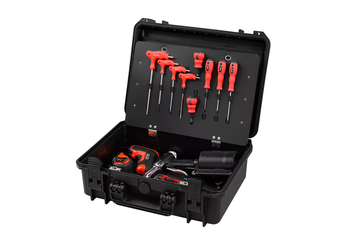 Rocabox Werkzeugkoffer RC Hobby IP67 Schwarz 46,4 x 36,6 x 17,6cm