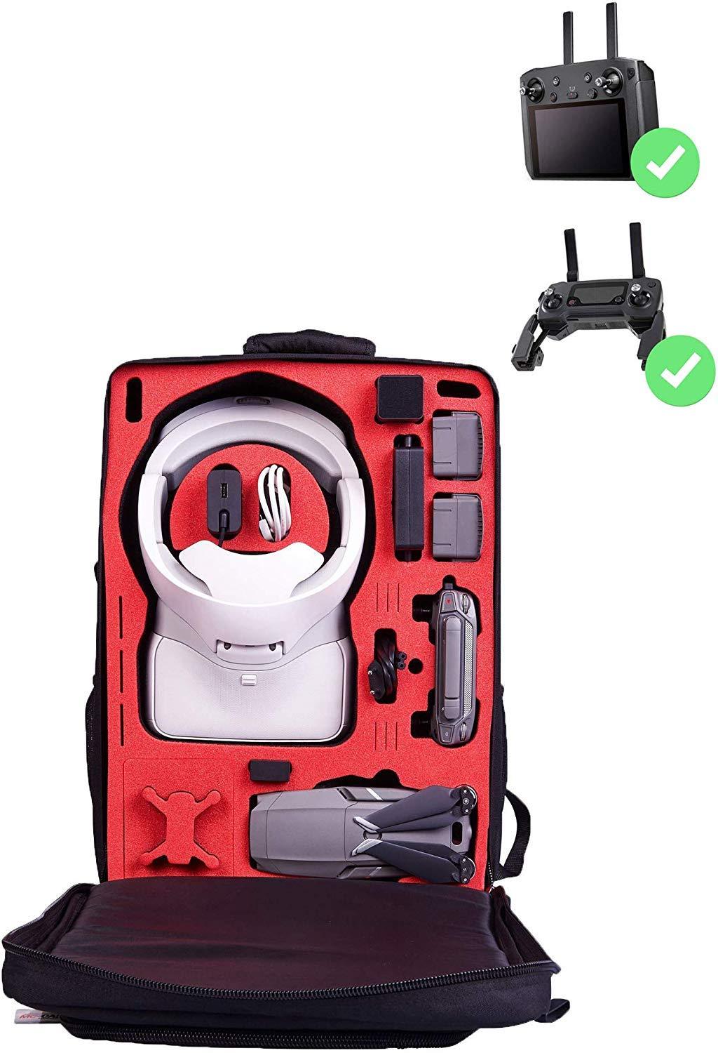 MC-CASES® Transport Rucksack für DJI Mavic 2 & DJI Goggles und DJI Standard