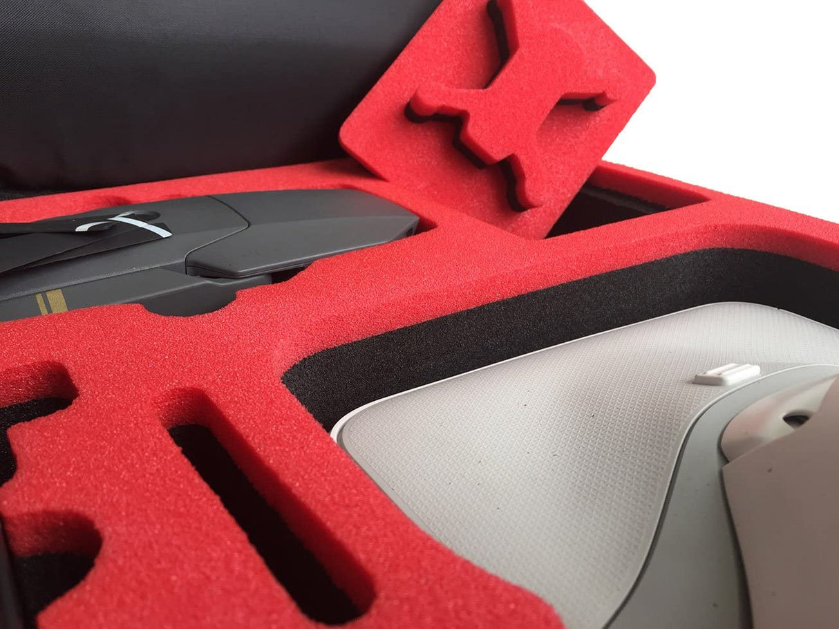 MC-CASES® Professioneller Koffer Rucksack für DJI Mavic Pro mit Platz für Akkus