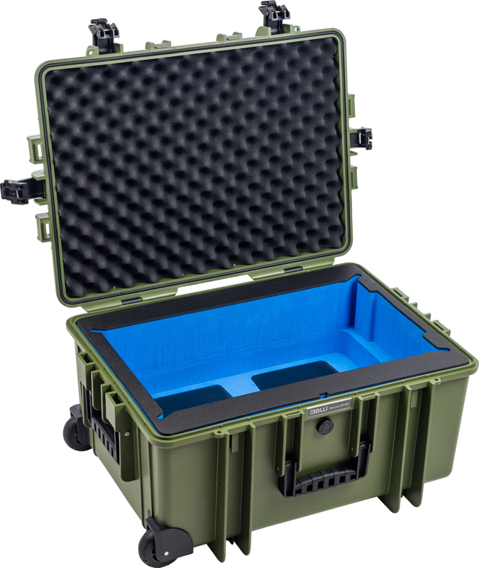 B&W STARLINK Transport Case Transportkoffer Trolley versch. Farben 66 x 49 x 33,5cm