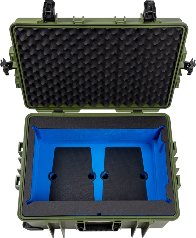 B&W STARLINK Transport Case Transportkoffer Trolley versch. Farben 66 x 49 x 33,5cm