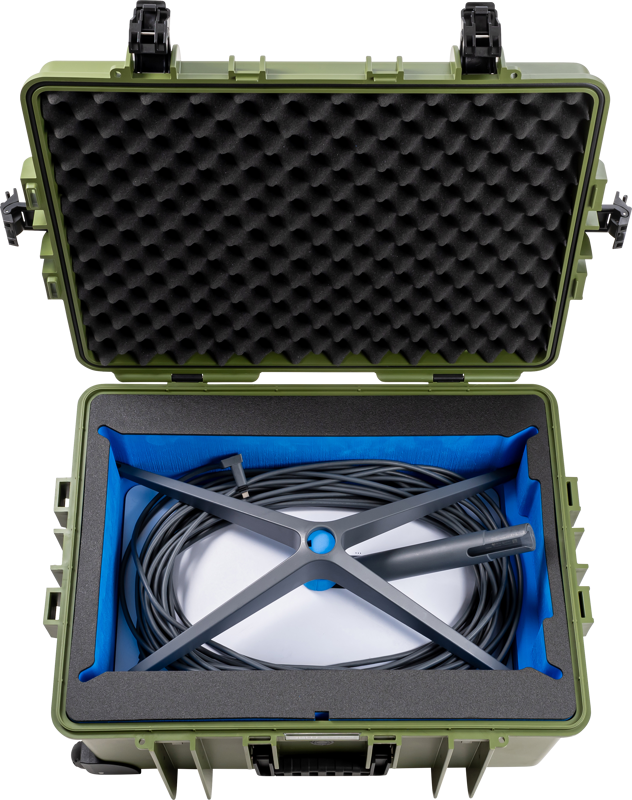 B&W STARLINK Transport Case Transportkoffer Trolley versch. Farben 66 x 49 x 33,5cm