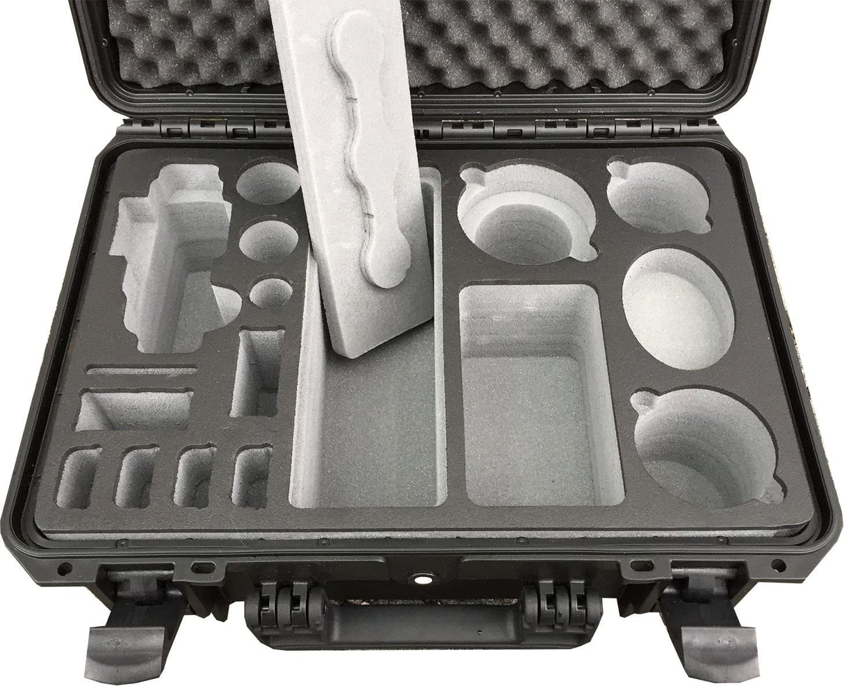 MC-CASES® Professioneller Koffer für die Panasonic Lumix GH5 und GH5S mit viel Platz für Zubehör