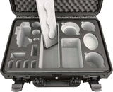 MC-CASES® Professioneller Koffer für die Panasonic Lumix GH5 und GH5S mit viel Platz für Zubehör