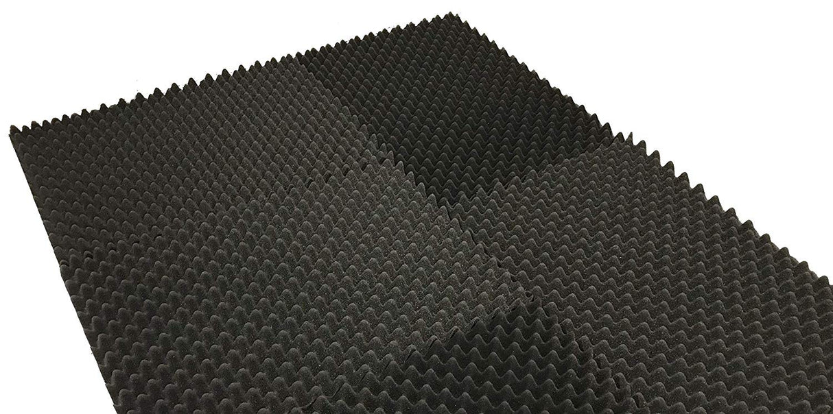 MC-CASES® Noppenschaumstoff, Akustik Schaumstoff, Akustikschaumstoff, Dämmung (500 mm x 350 mm x 50 mm) 8 Platten