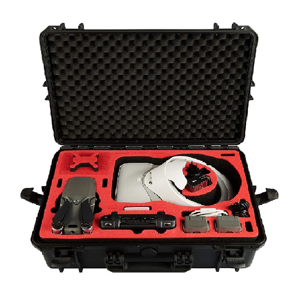 MC-CASES® Koffer für DJI Mavic 2 Pro und Zoom und DJI Goggles/RE auch mit DJI Smart Controller oder Standard Controller
