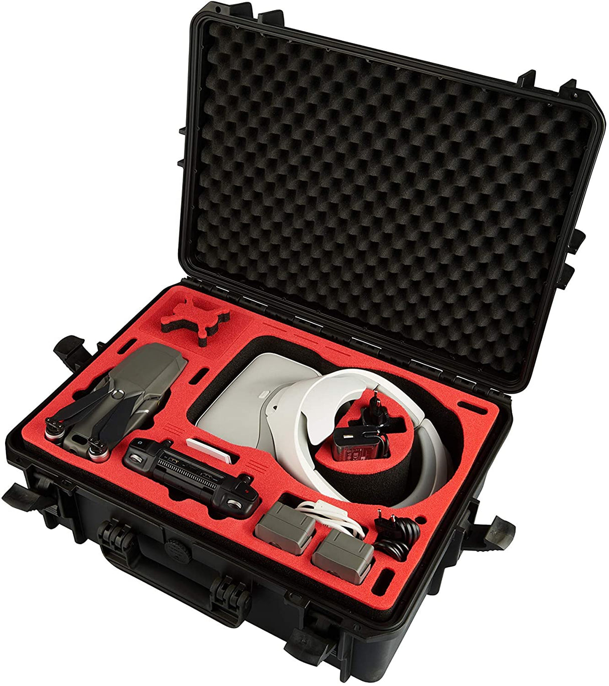 MC-CASES® Koffer für DJI Mavic 2 Pro und Zoom &  DJI Goggles auch Smart Controller