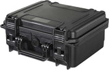 MC-CASES® Wasserdichter- und Staubdichter Koffer mit Zupfschaum im Boden und Noppenschaum im Deckel