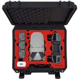 MC-CASES® Kompakt Koffer für DJI Mini 2 und Zubehör – Für Flymore Kombo ohne Propellerschützer