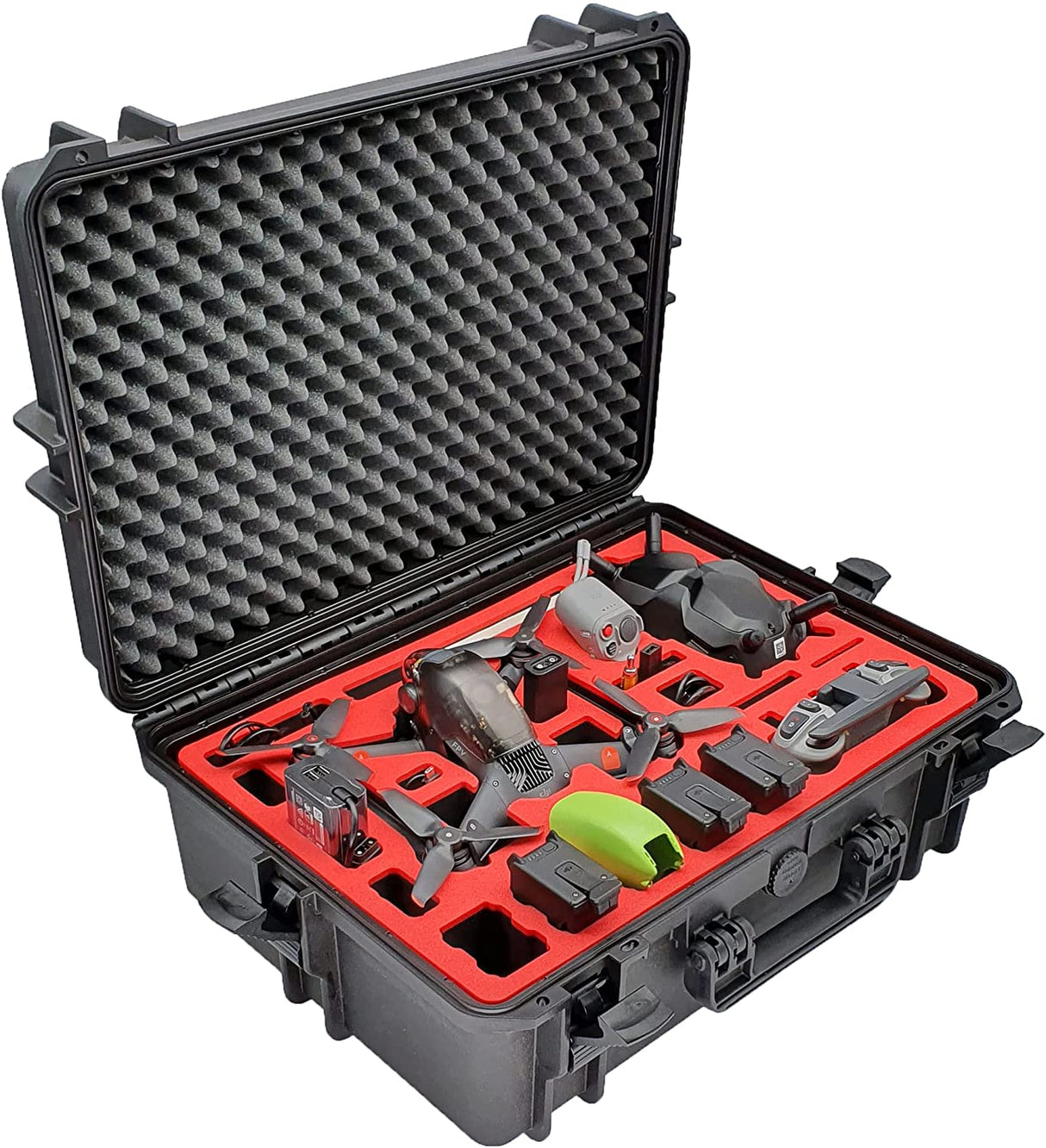 MC-CASES® Transportkoffer für DJI FPV Combo und viel Zubehör - Explorer Edition