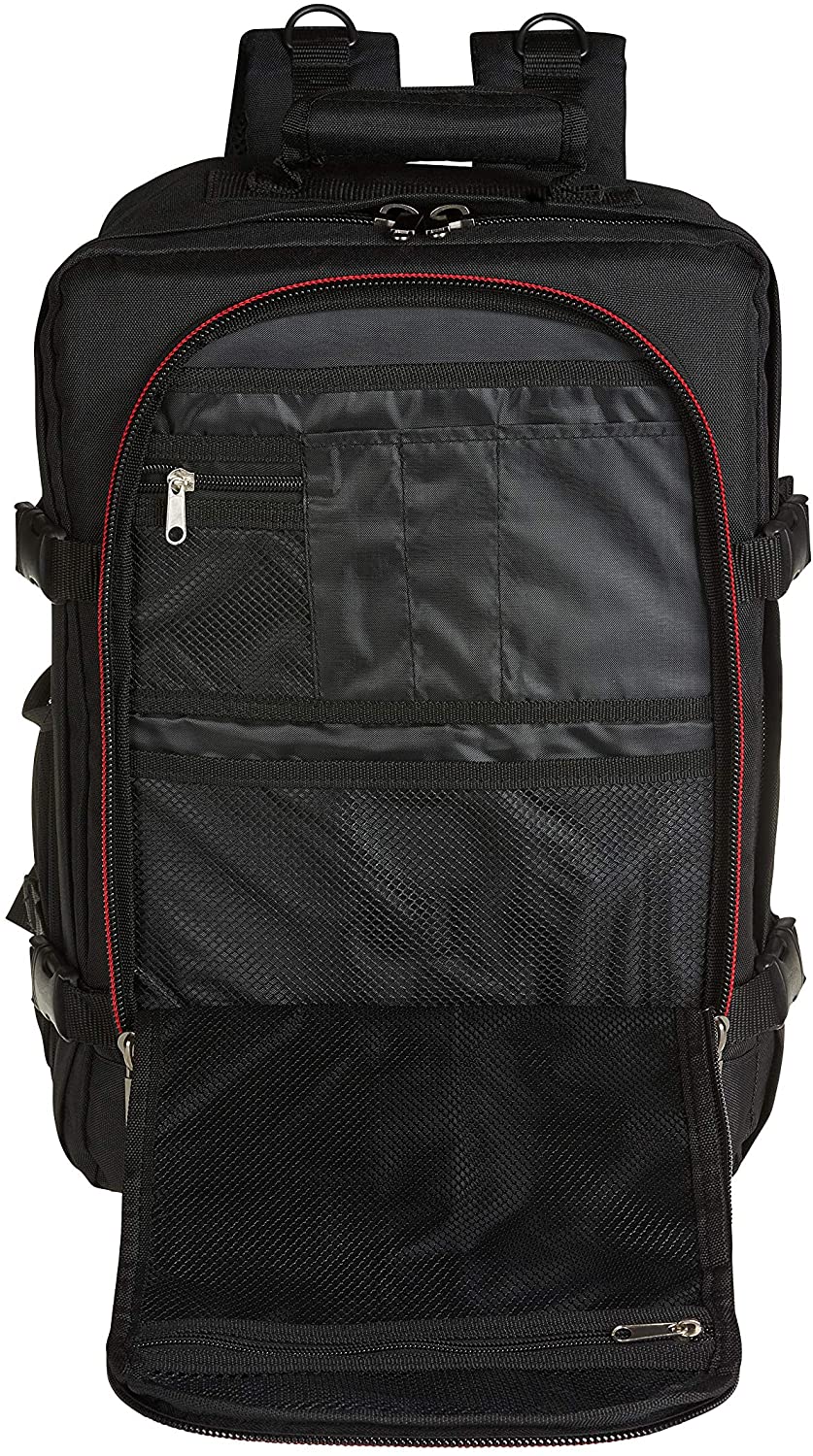 MC-CASES® Professioneller Rucksack für die Panasonic Lumix GH5 und GH5S mit viel Platz für sämtliches Zubehör