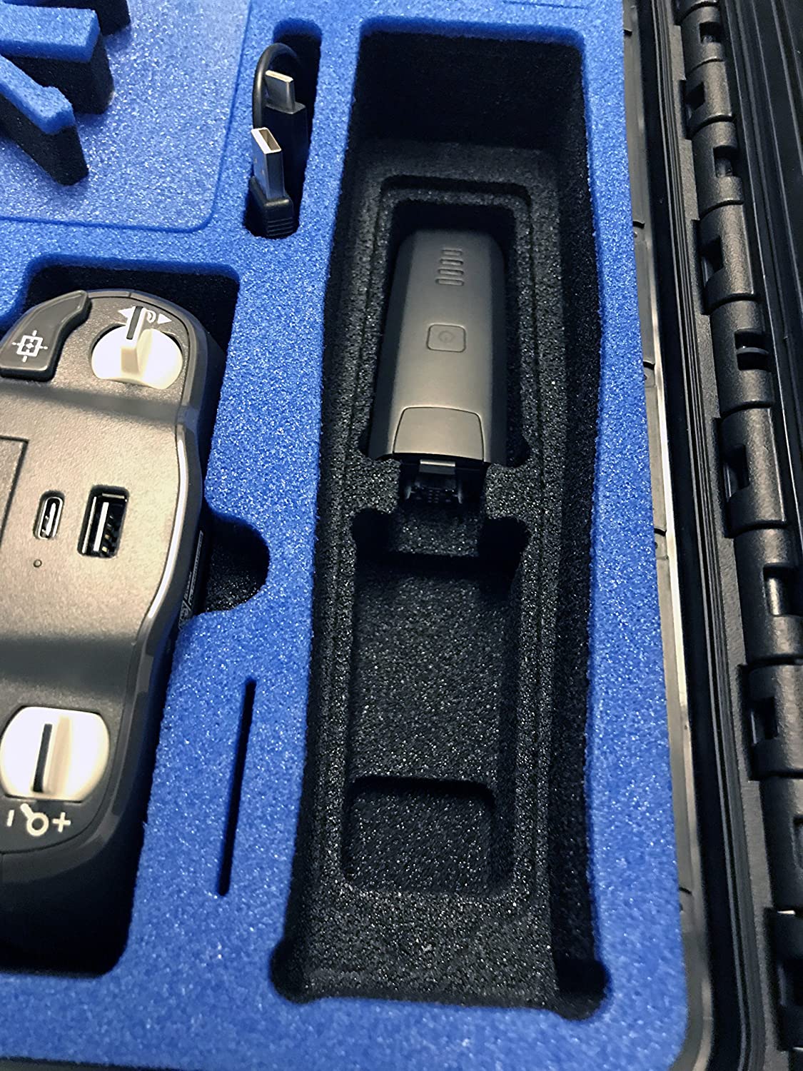 MC-CASES® Transportkoffer für Parrot Anafi mit Platz für Skycontroller 3 sowie Zubehör