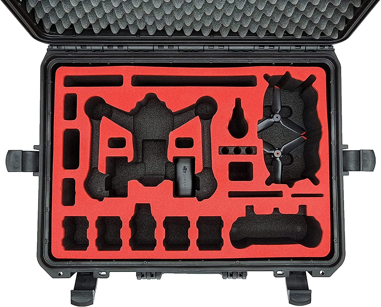 MC-CASES® Transportkoffer für DJI FPV Combo und viel Zubehör - Explorer Edition