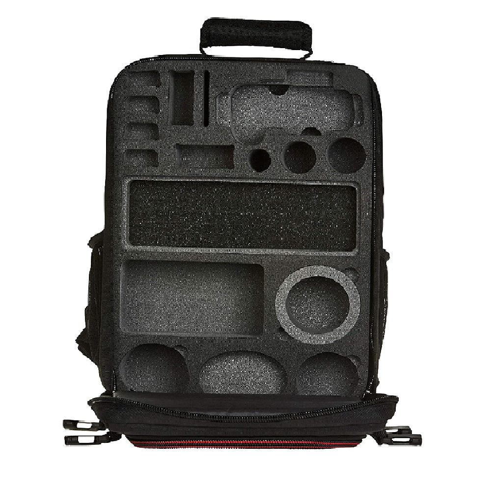 MC-CASES® Professioneller Rucksack für die Panasonic Lumix GH5 und GH5S mit viel Platz für sämtliches Zubehör