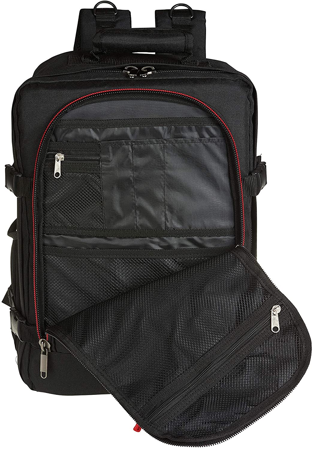MC-CASES® Professioneller Rucksack für die Panasonic Lumix GH5 und GH5S mit viel Platz für sämtliches Zubehör