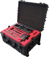MC-CASES® Professioneller Transport Koffer Trolley für DJI Ronin MX mit viel Platz auf 3 Ebenen