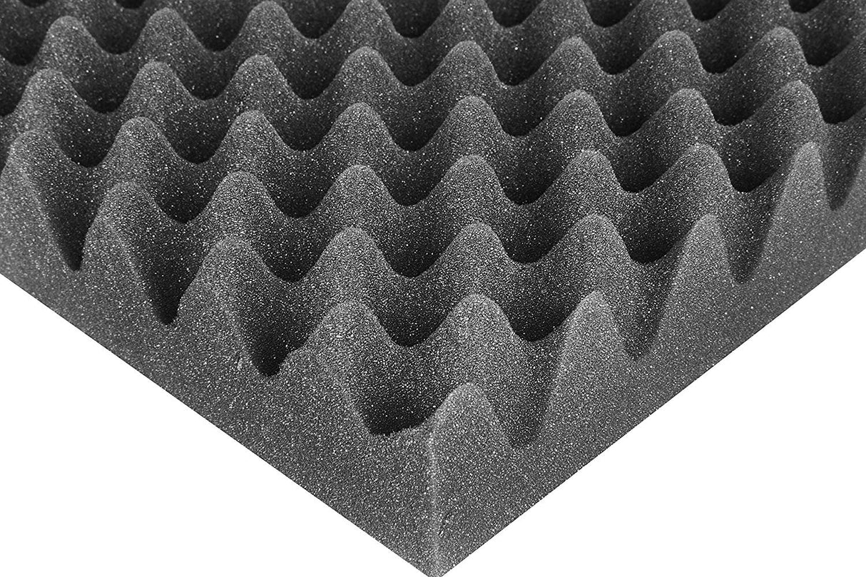 MC-CASES® Noppenschaumstoff, Akustik Schaumstoff, Akustikschaumstoff, Dämmung (500 mm x 350 mm x 50 mm) 8 Platten
