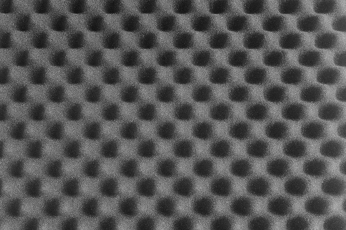 MC-CASES® Noppenschaumstoff, Akustik Schaumstoff, Akustikschaumstoff, Dämmung (500 mm x 350 mm x 50 mm) 8 Platten