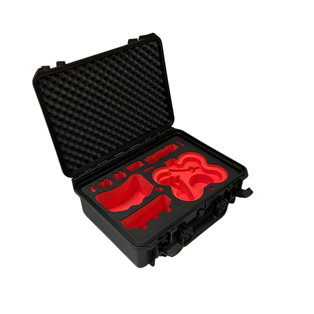 MC-CASES® Professioneller Koffer für DJI Avata 2 Combo - DJI RC Motion 3 - DJ Goggles 3