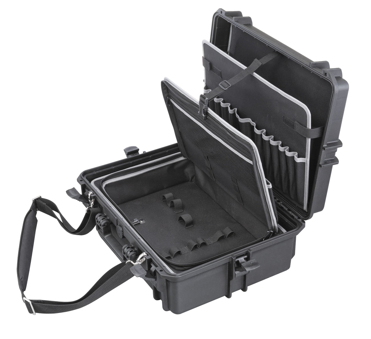 MC-CASES® Professioneller Transportkoffer MCC505 Universal Hartschalen Outdoor Koffer