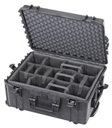 MC-CASES® MAX540H245 Hartschalen Trolley Transportkoffer Außenmaß 594x473x270mm