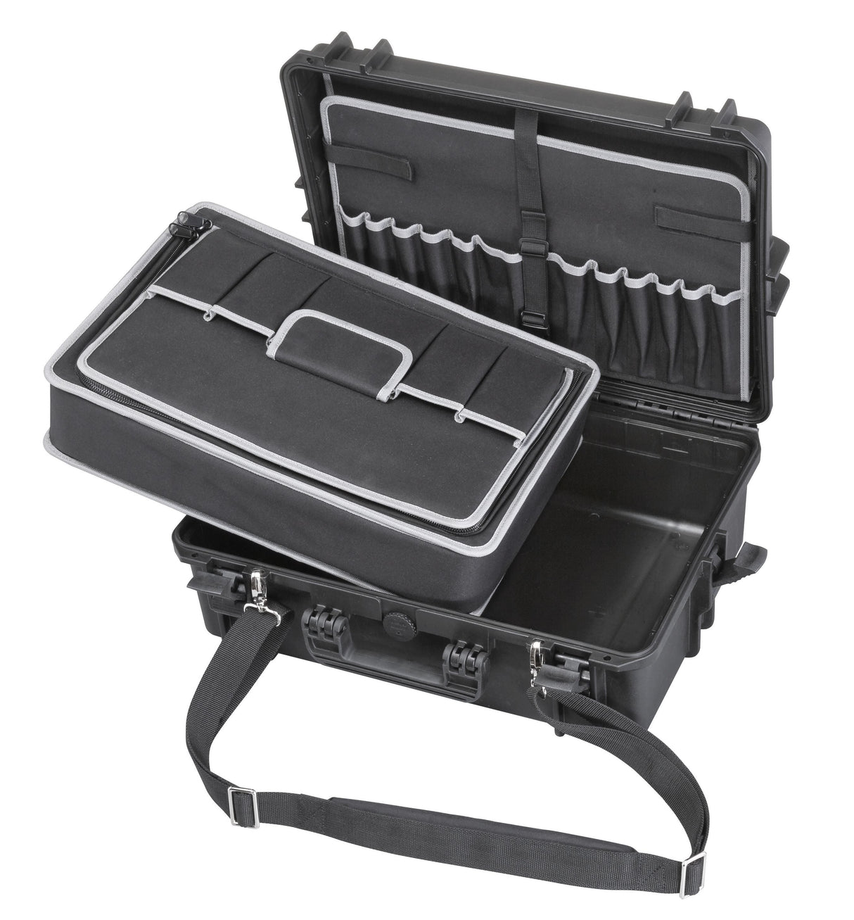 MC-CASES® Professioneller Transportkoffer MCC505 Universal Hartschalen Outdoor Koffer