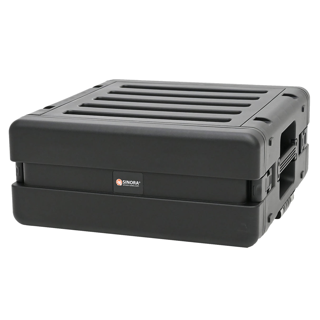 SINORA Koffer Trolley 19-Zoll-Rack 4HE mit Trolley