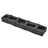 SINORA Funkmikrofoneinsatz für Deckel 2HE Rack