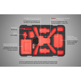 TOMCase DJI Air 3 ECO "Ready-to-Fly" Drohnenkoffer Drohnentransportkoffer