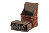 Alpenleder Kameratasche Camera Bag Presse Brandy Buff Crumple