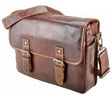 Alpenleder Kameratasche Camera Bag Reporter Brandy