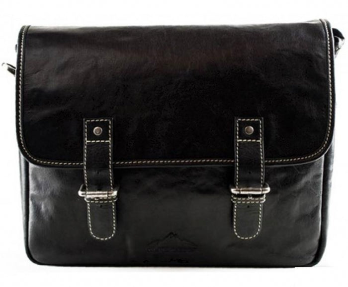 Alpenleder Kameratasche Camera Bag Reporter Ebony
