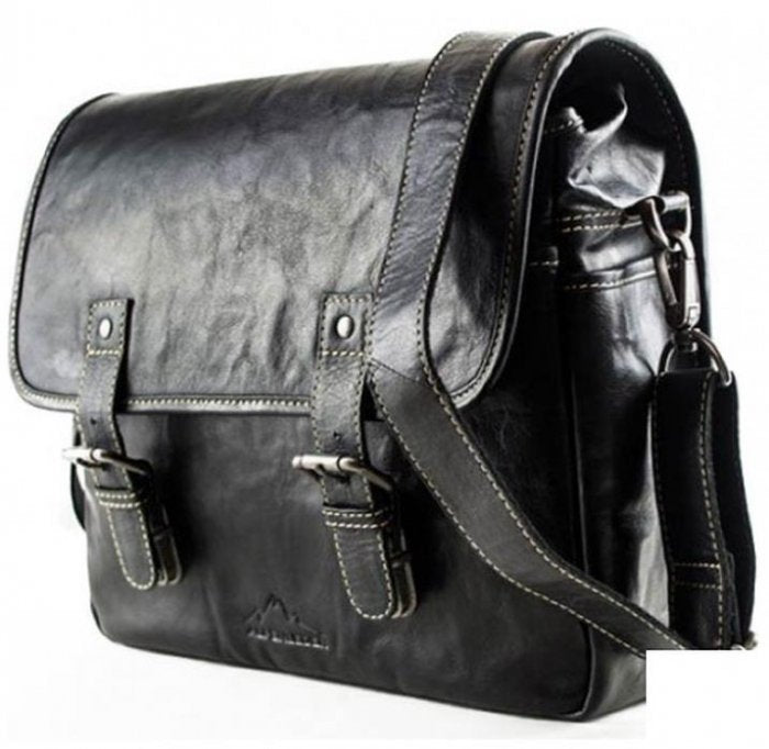Alpenleder Kameratasche Camera Bag Reporter Ebony