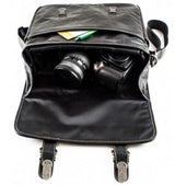 Alpenleder Kameratasche Camera Bag Reporter Ebony