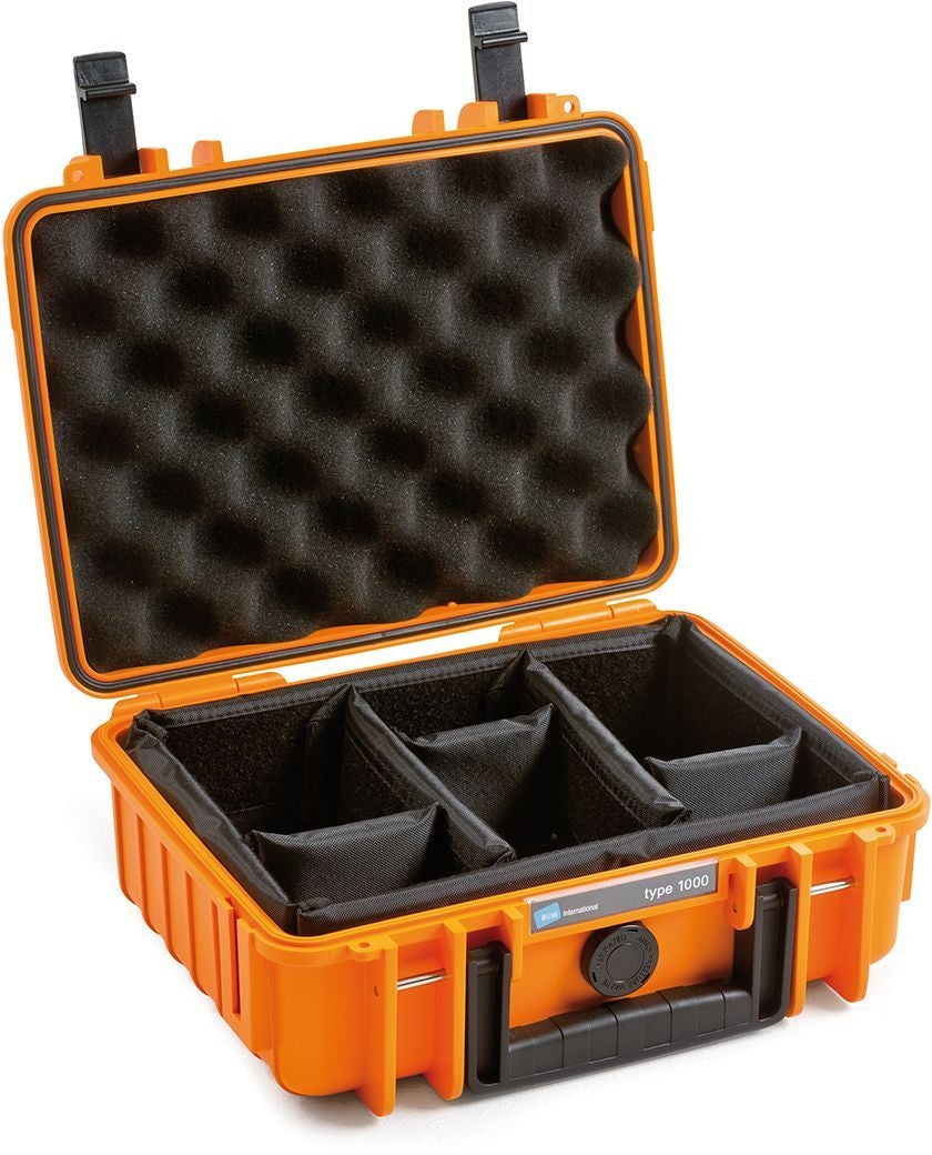 B&W Case Type 1000 Koffer Transportkoffer versch. Farben 27 x 21,5 x 10,5cm