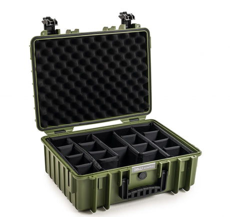 B&W Case Type 5000 Outdoor Case Koffer Transportkoffer 47 x 36,5 x 19cm verschiedene Farben