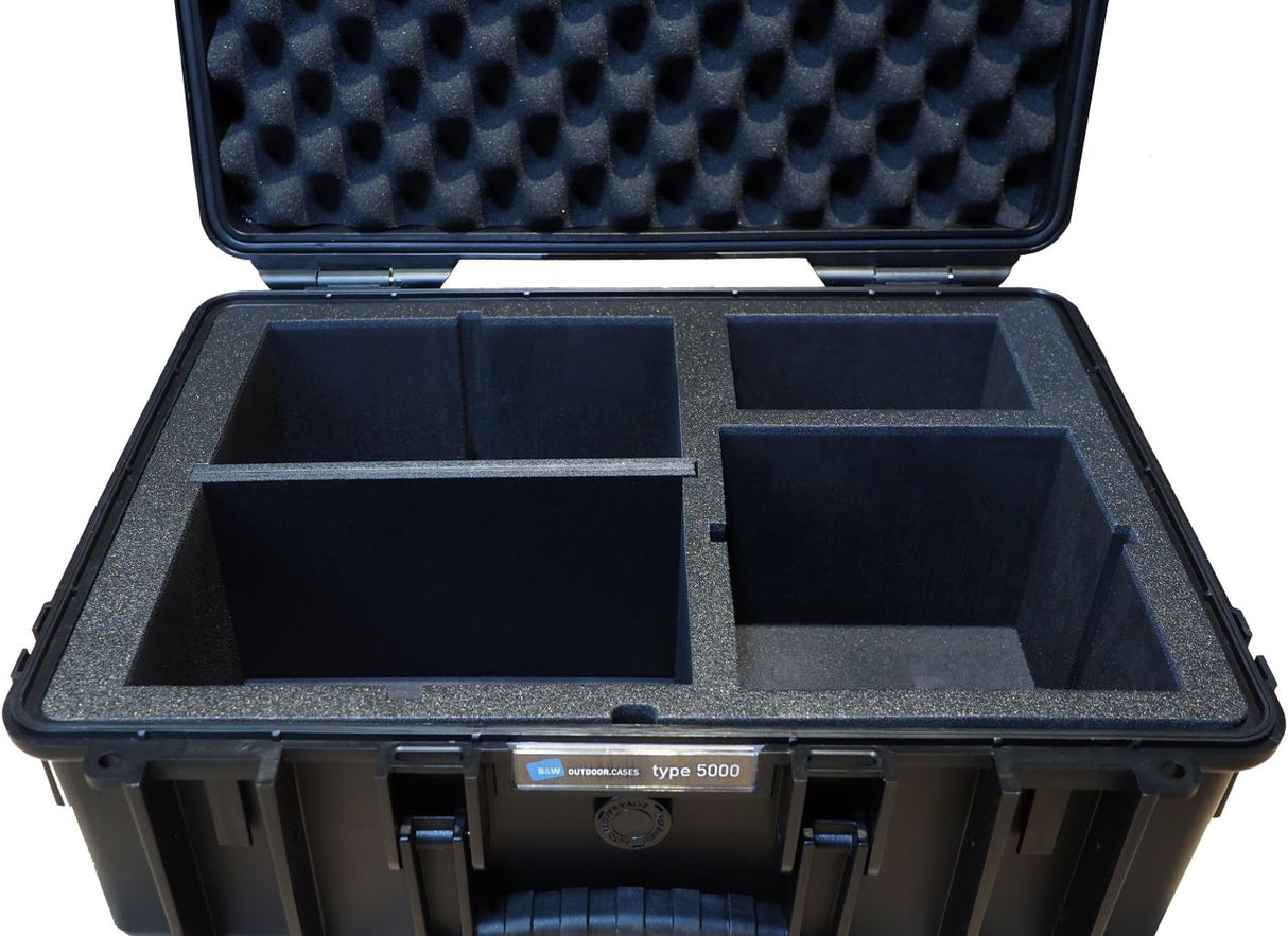 B&W Case Type 5000 Sony Fotokoffer Transportkoffer 47 x 36,5 x 19cm