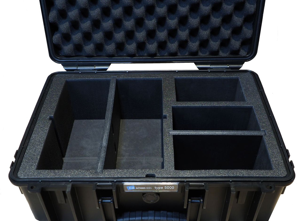B&W Case Type 5000 Sony Fotokoffer Transportkoffer 47 x 36,5 x 19cm
