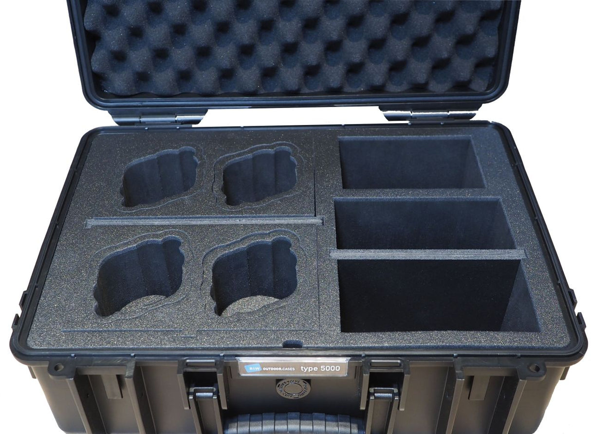 B&W Case Type 5000 Sony Fotokoffer Transportkoffer 47 x 36,5 x 19cm